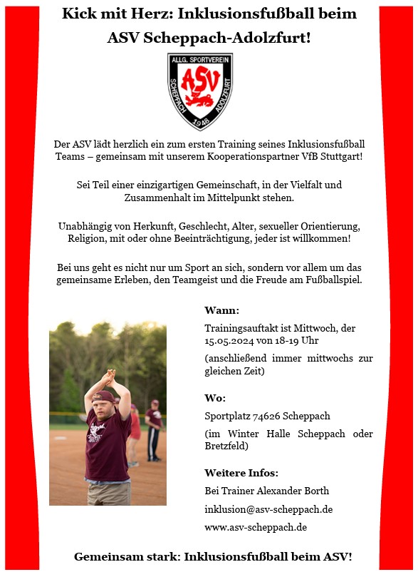 Kick mit Herz - Inklusion im Sportverein